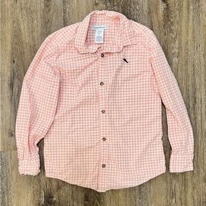 Boys Tommy Bahama‎ Button Down Plaid Shirt (B)
